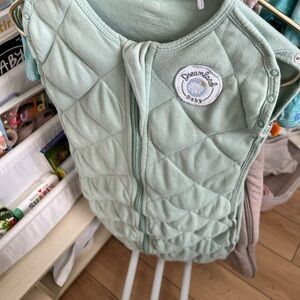 Dreamland Baby Quilted Sleep Sack in Light Green